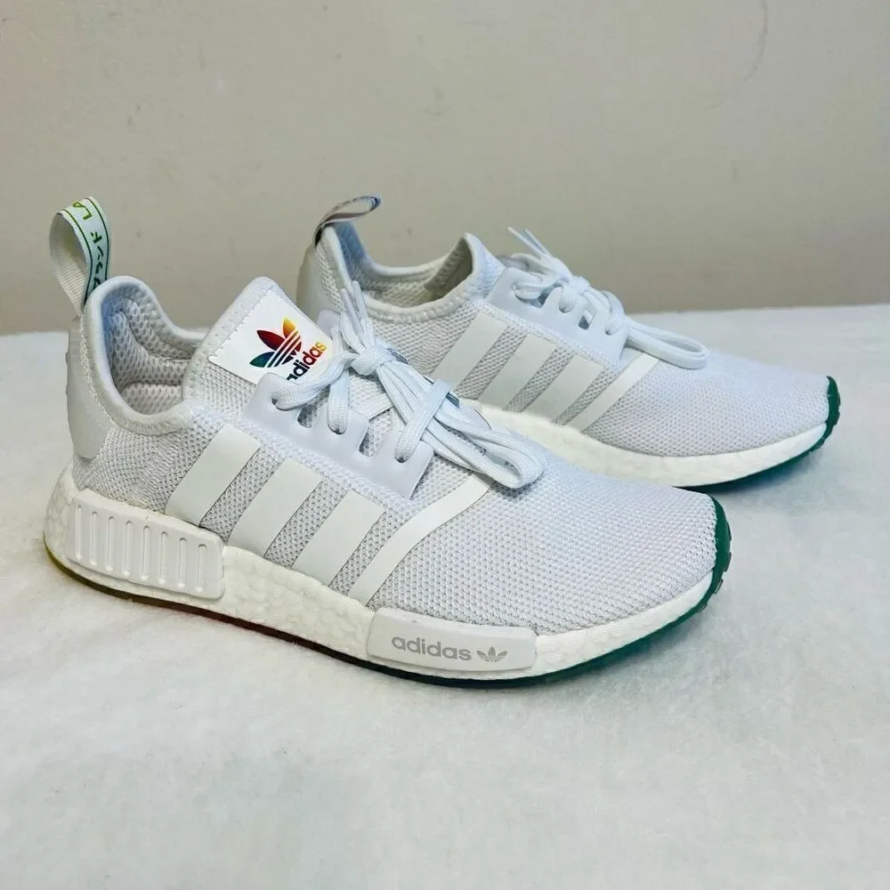 Adidas Nmd White Pride LGBTQ Sneakers New 5.5 Women